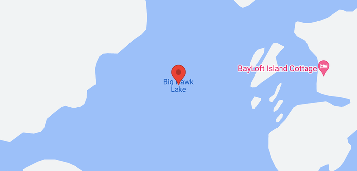 map of 55011 BIG HAWK - EAST SHORE Lake